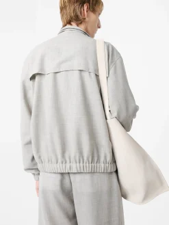 Clearance Studio Nicholson Harle Tropical Wool Jacket Ice Melange
