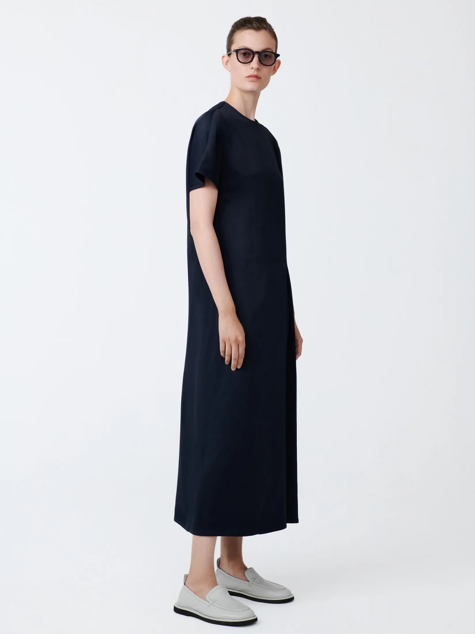 New Studio Nicholson Hede Dress Black Ink