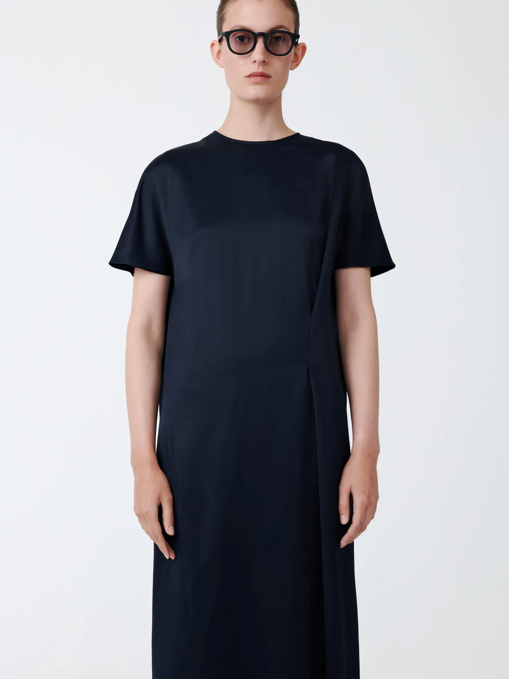New Studio Nicholson Hede Dress Black Ink