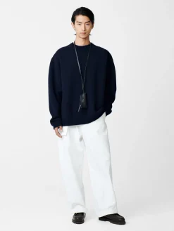 Hot Studio Nicholson Hemyl Knit Darkest Navy