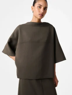 Clearance Studio Nicholson Hesse Top Moss