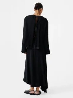 Clearance Studio Nicholson Hirta Skirt Black