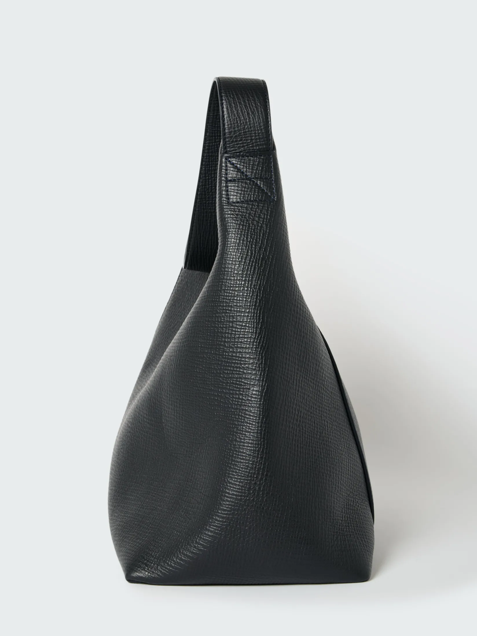 Best Studio Nicholson Hobo Type 1 Leather Bag Darkest Navy