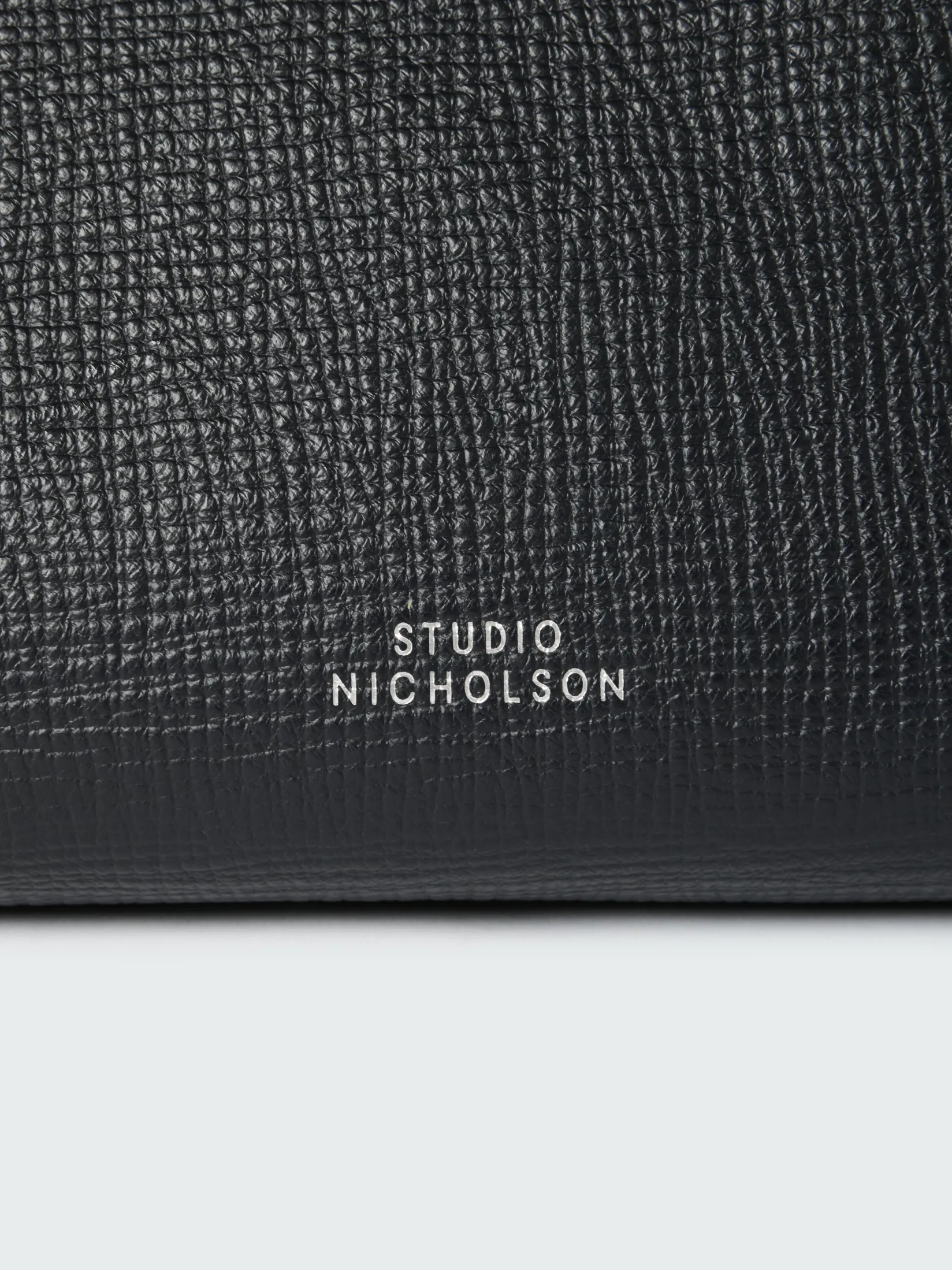 Best Studio Nicholson Hobo Type 1 Leather Bag Darkest Navy