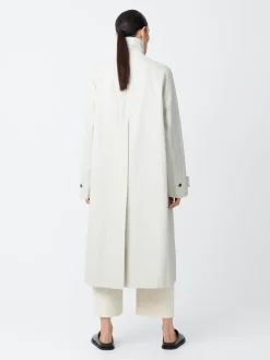 Outlet Studio Nicholson Holin Coated Cotton Coat Dove