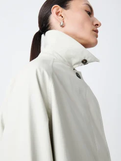 Outlet Studio Nicholson Holin Coated Cotton Coat Dove