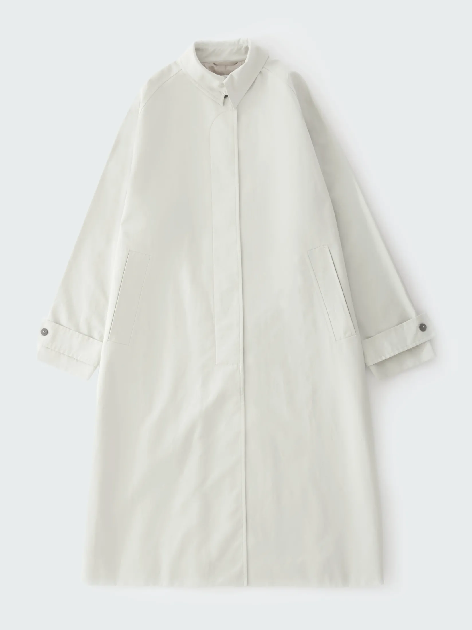 Outlet Studio Nicholson Holin Coated Cotton Coat Dove
