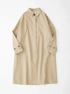Best Studio Nicholson Holin Technical Cotton Coat Tan