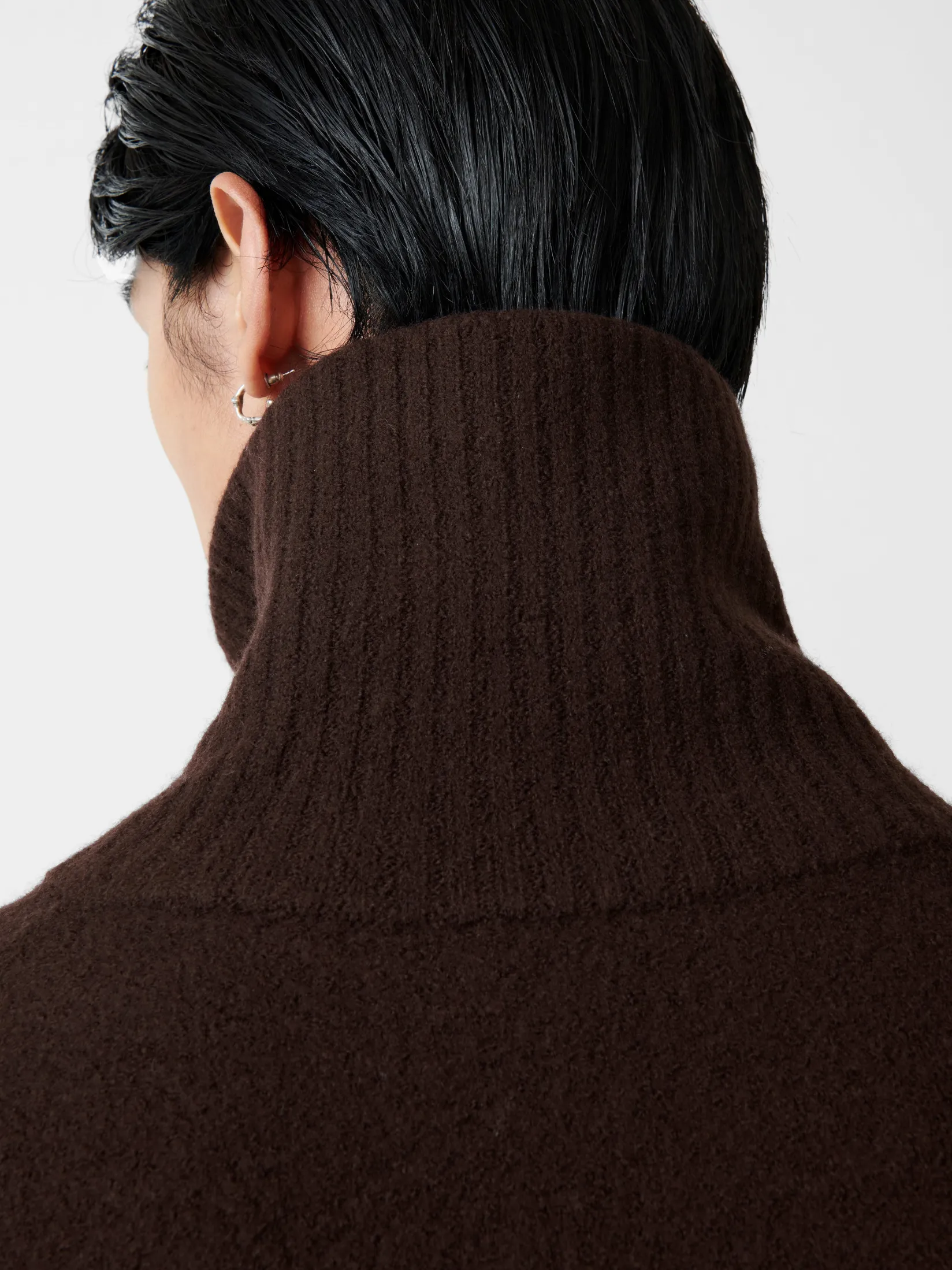 Hot Studio Nicholson Iwaki Knit Espresso Brown