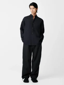 Clearance Studio Nicholson Jude Shirt Darkest Navy