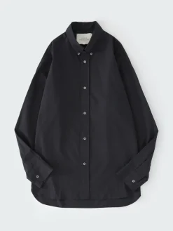 Clearance Studio Nicholson Jude Shirt Darkest Navy