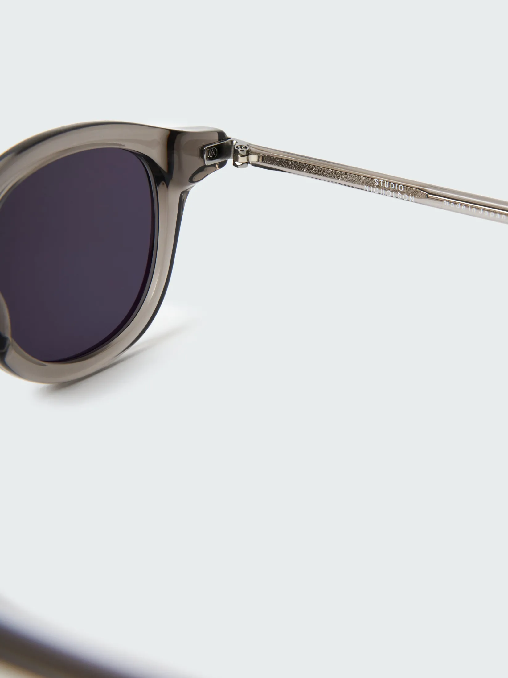 Hot Studio Nicholson Kumiki Sunglasses Grey Clear