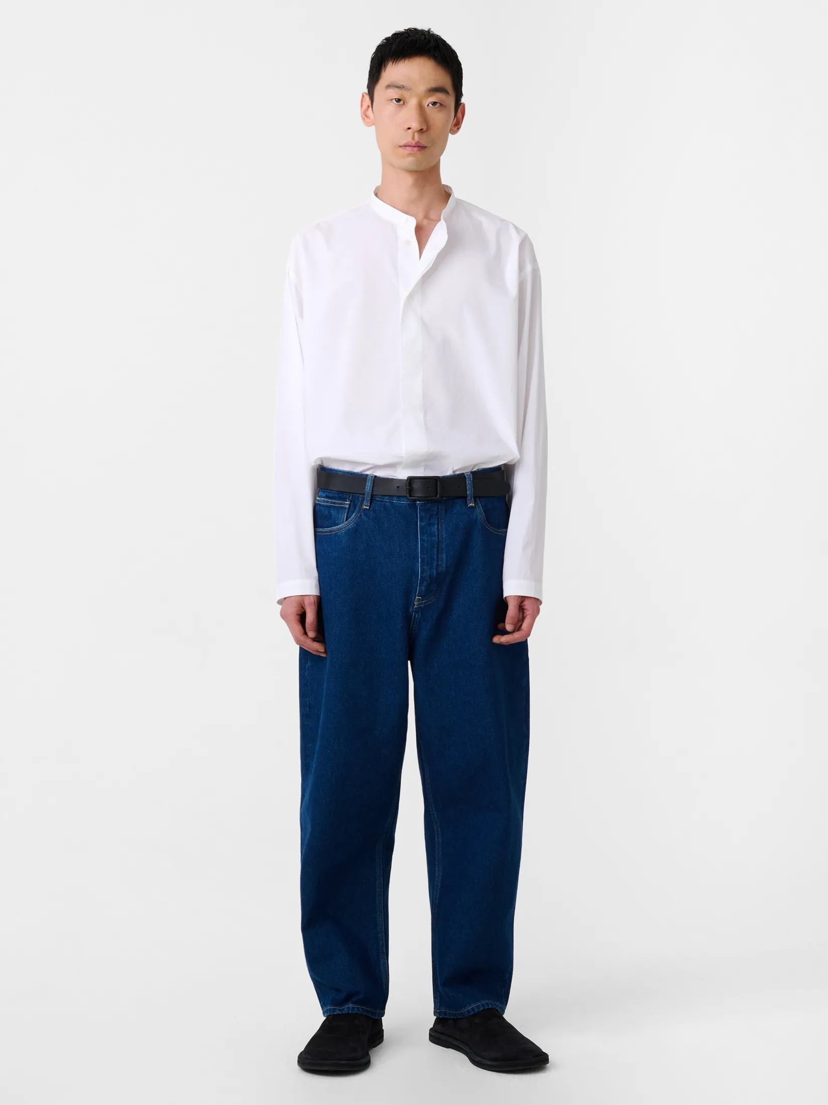 New Studio Nicholson Land Denim Pant Indigo Wash