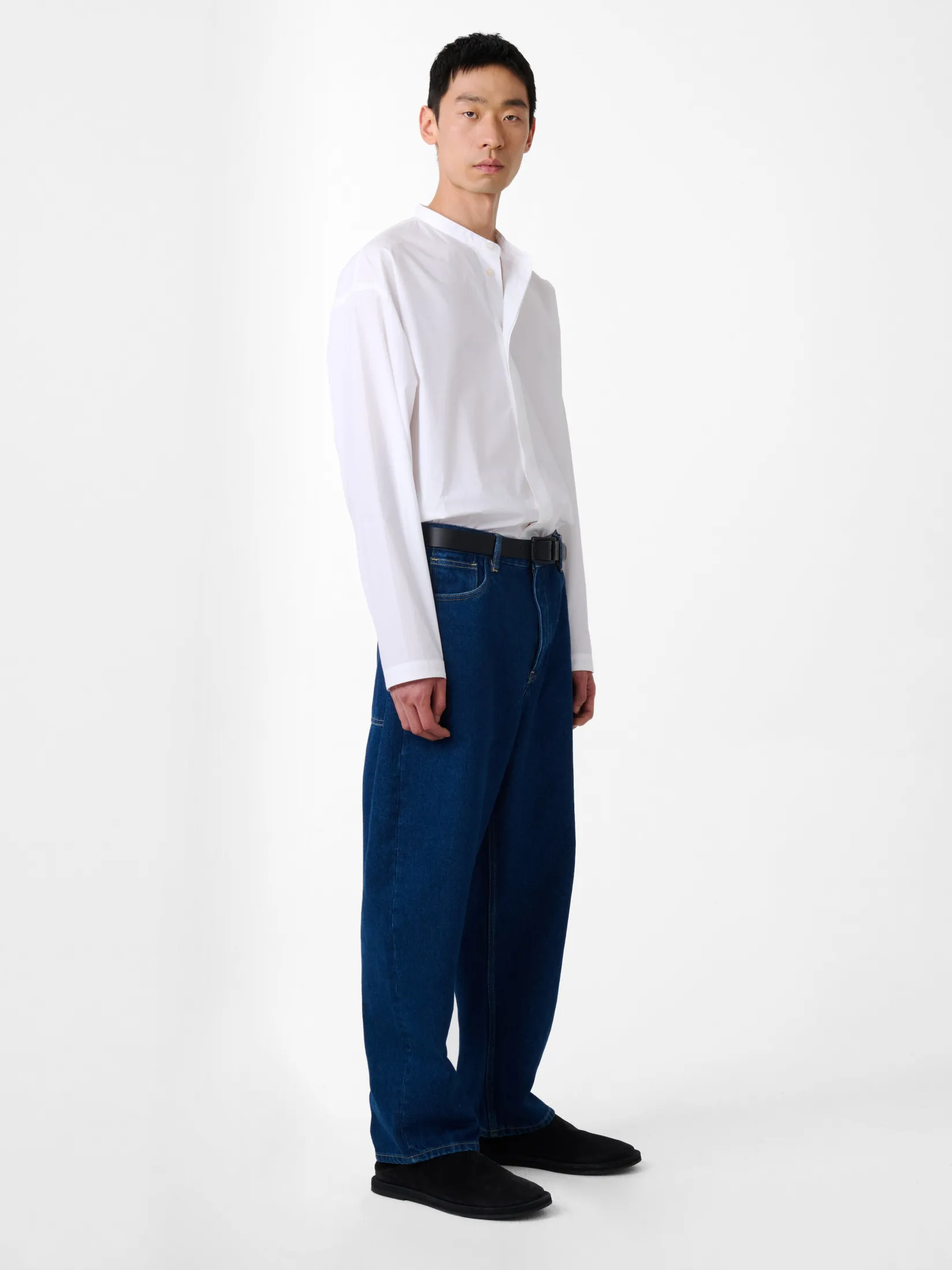 New Studio Nicholson Land Denim Pant Indigo Wash