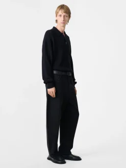 New Studio Nicholson Land Denim Pant Washed Black