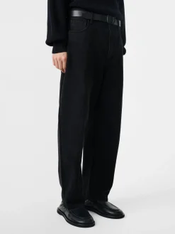New Studio Nicholson Land Denim Pant Washed Black