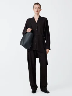Fashion Studio Nicholson Lane Shirt Espresso