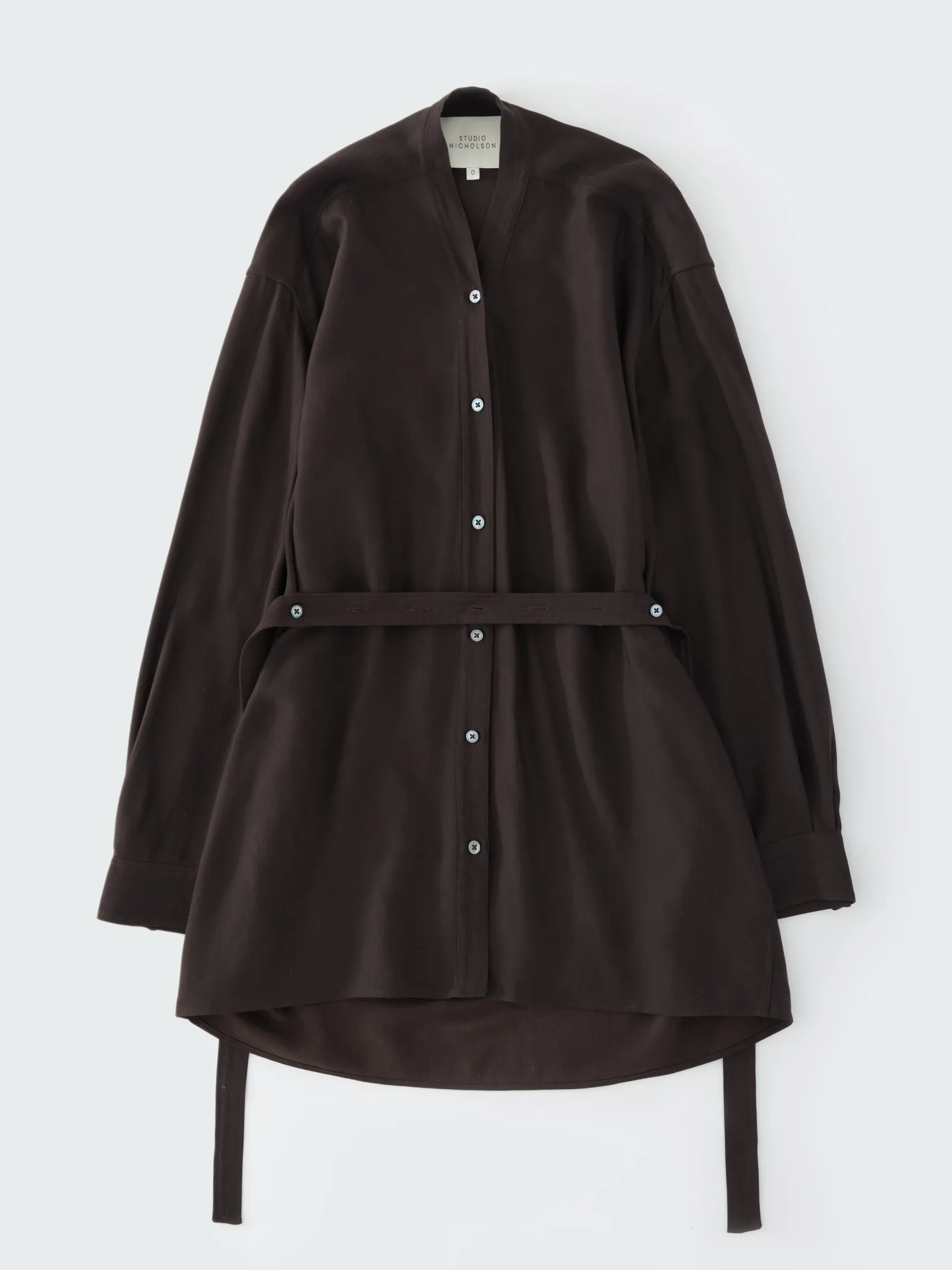 Fashion Studio Nicholson Lane Shirt Espresso