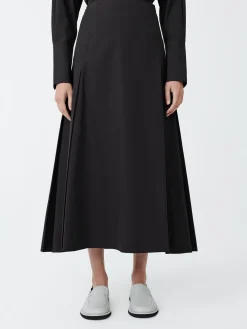 Online Studio Nicholson Lawson Skirt Black Grape