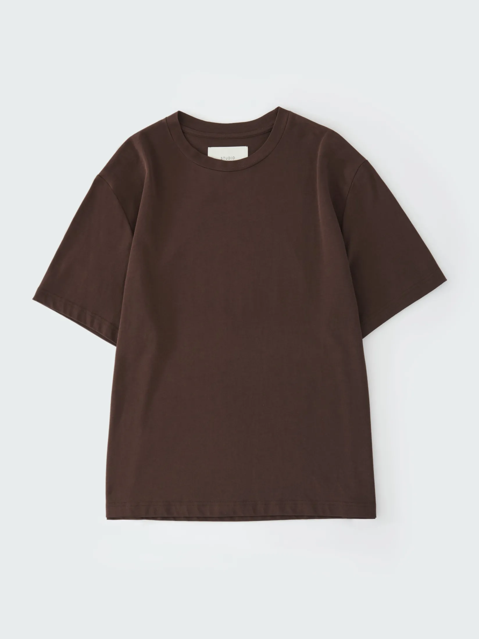 Online Studio Nicholson Lay T-Shirt Chocolate