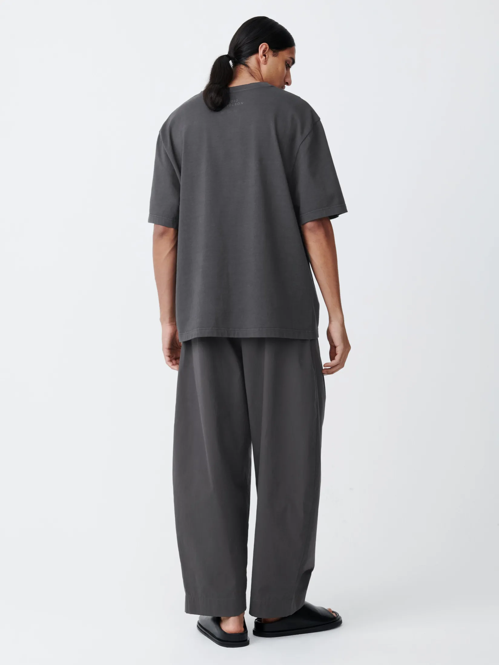 Hot Studio Nicholson Lay T-Shirt Asphalt