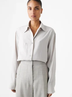 Online Studio Nicholson Leto Shirt Gull Grey