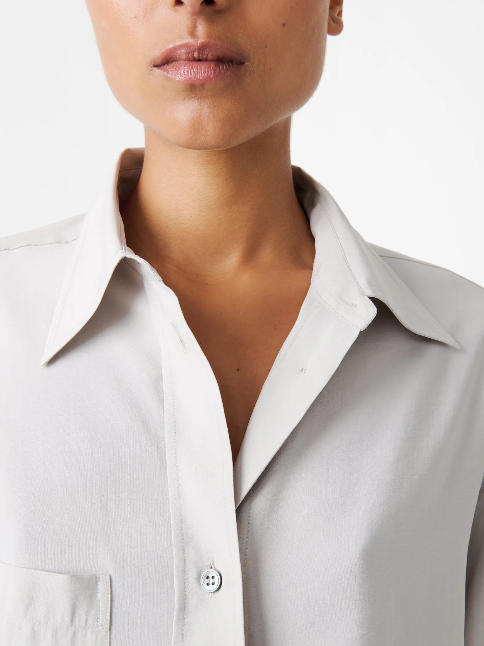 Online Studio Nicholson Leto Shirt Gull Grey