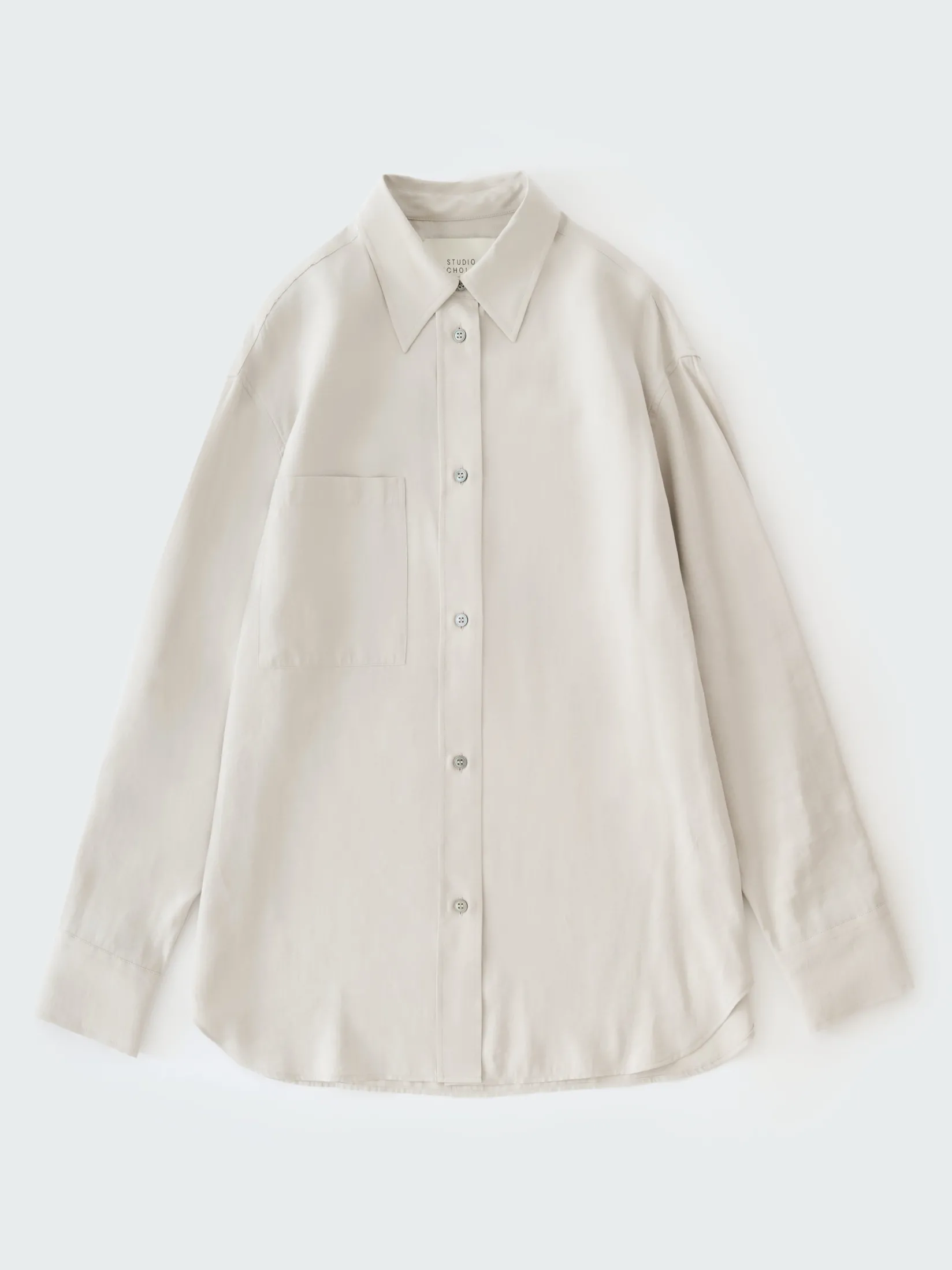 Online Studio Nicholson Leto Shirt Gull Grey