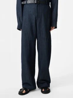 Discount Studio Nicholson Levy Pant Indigo