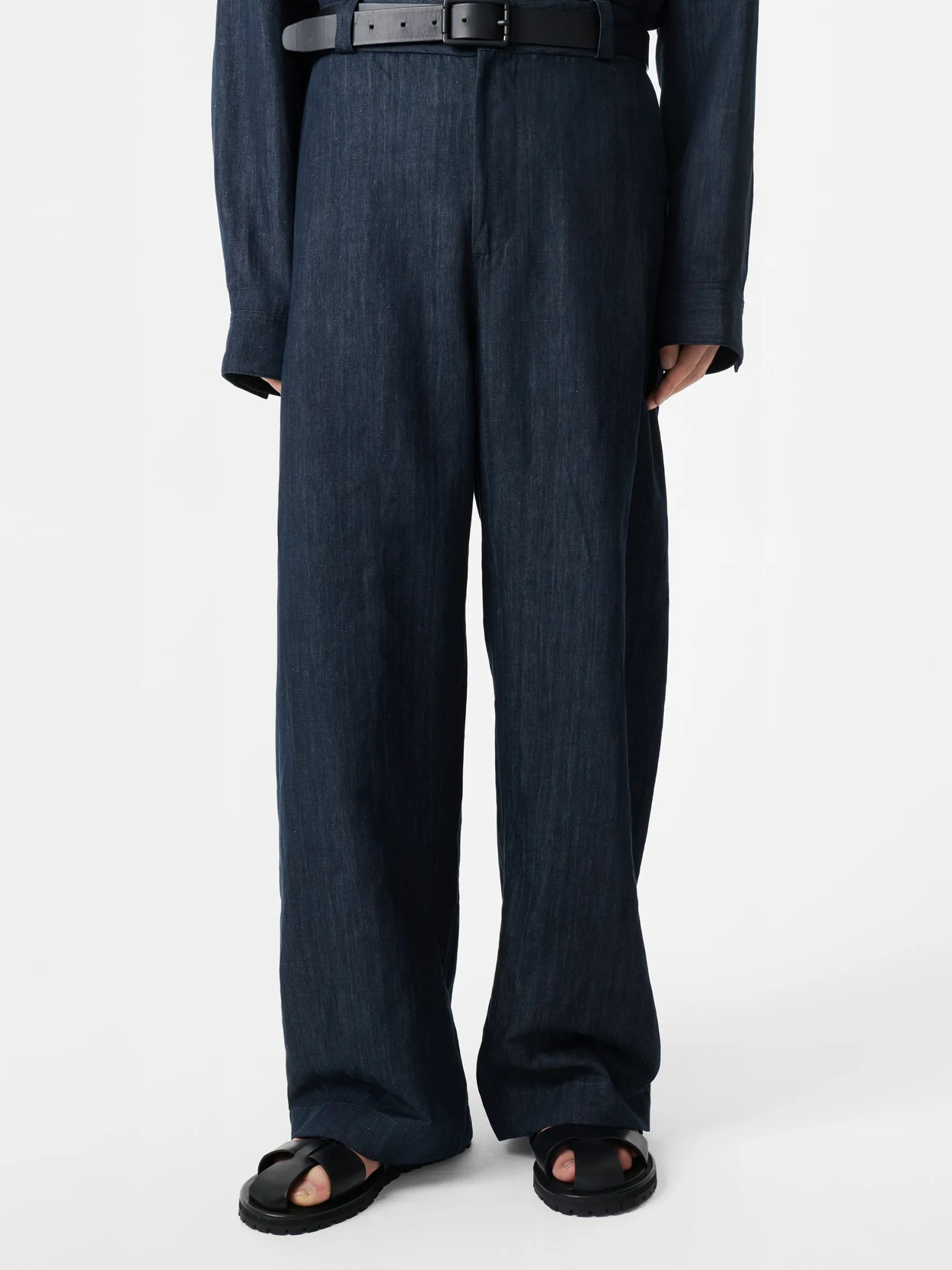 Discount Studio Nicholson Levy Pant Indigo