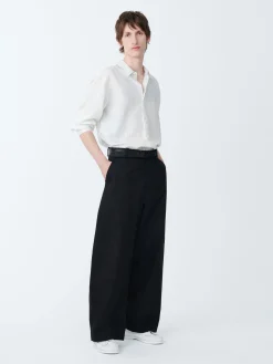Outlet Studio Nicholson Levy Sporty Cotton Pant Black