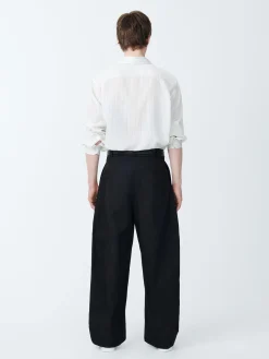 Outlet Studio Nicholson Levy Sporty Cotton Pant Black