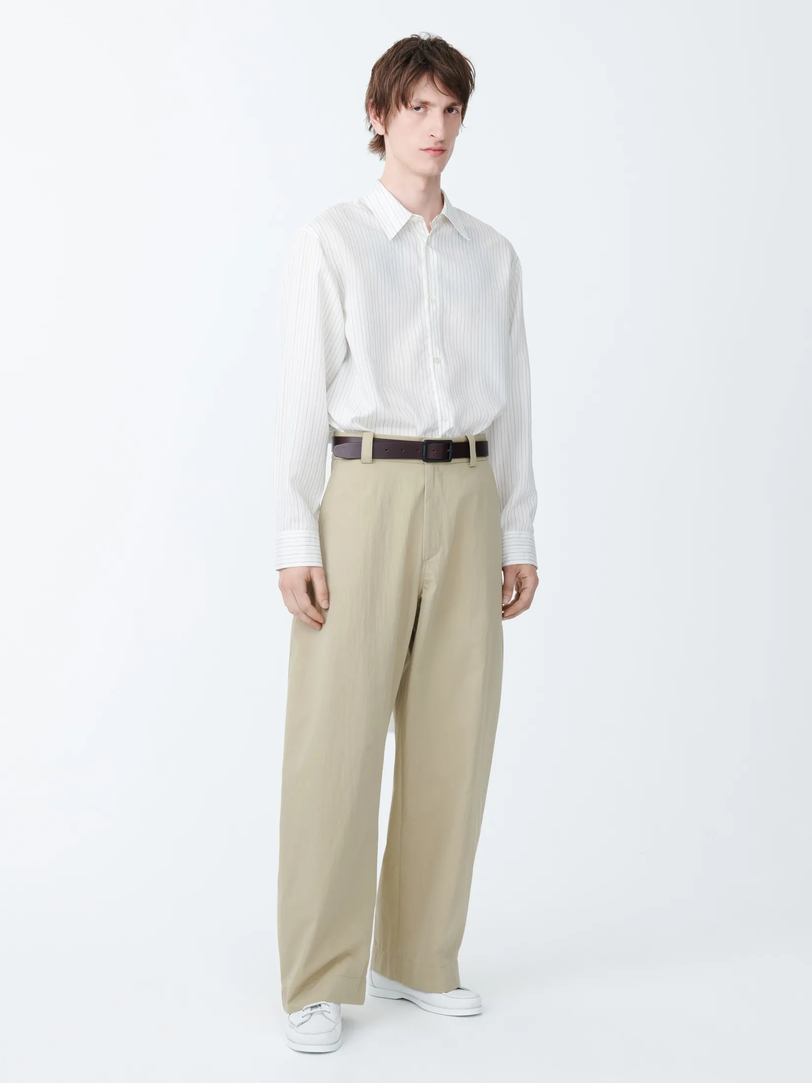 Online Studio Nicholson Levy Sporty Cotton Pant Sand