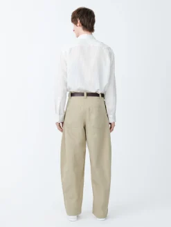 Online Studio Nicholson Levy Sporty Cotton Pant Sand