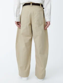 Online Studio Nicholson Levy Sporty Cotton Pant Sand