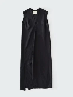 Sale Studio Nicholson Lise Linen Dress Darkest Navy