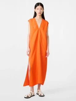 New Studio Nicholson Lise Linen Dress Clementine