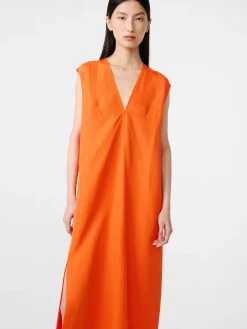 New Studio Nicholson Lise Linen Dress Clementine