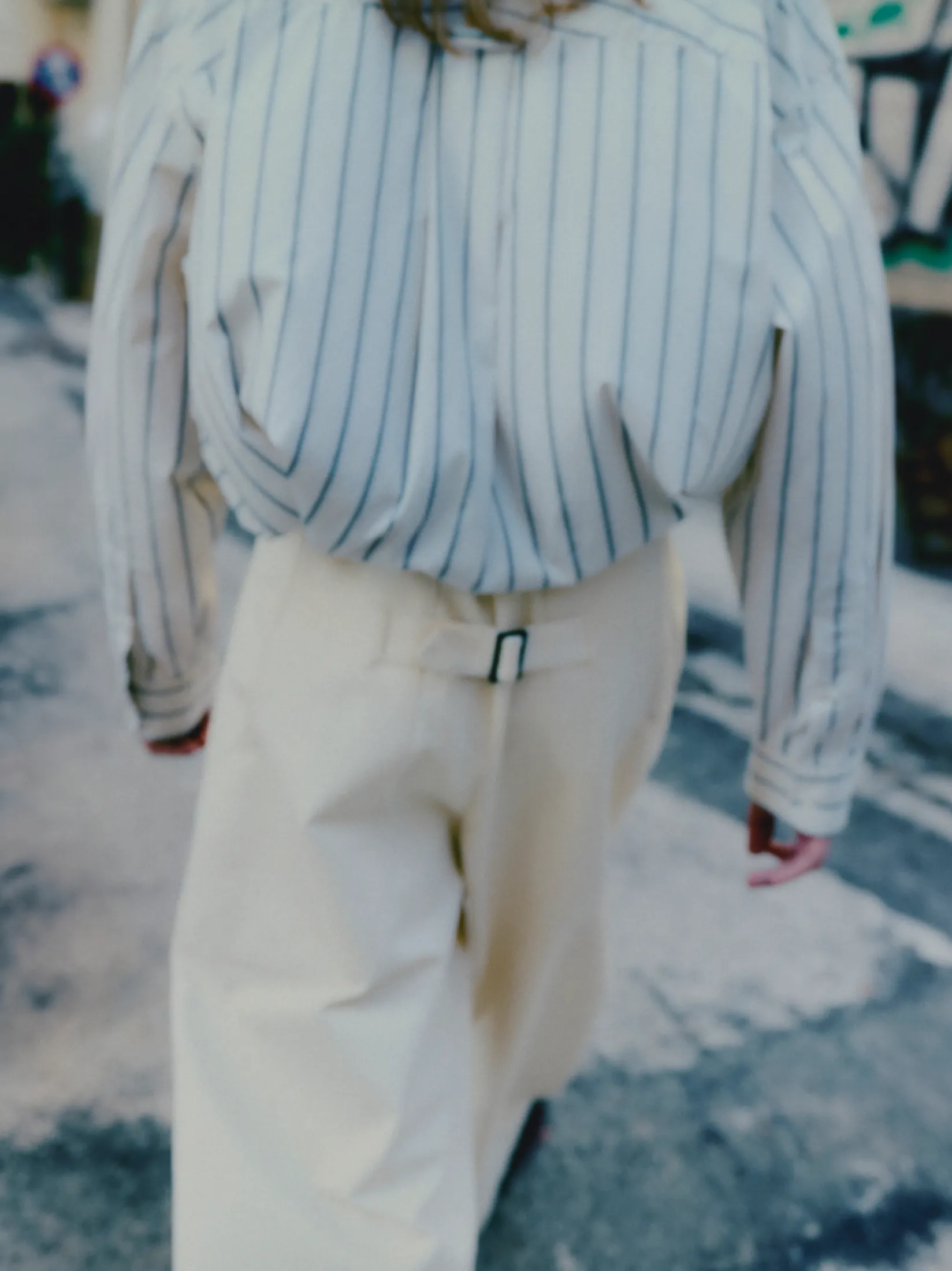 Outlet Studio Nicholson Loche Shirt Plaster Stripe