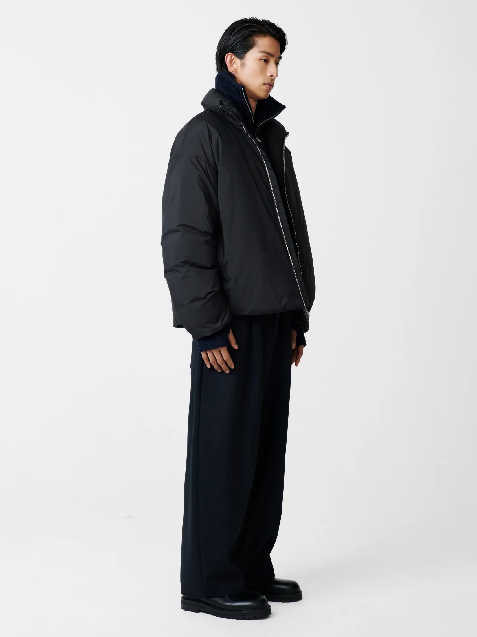 Clearance Studio Nicholson Loft Down Jacket Black