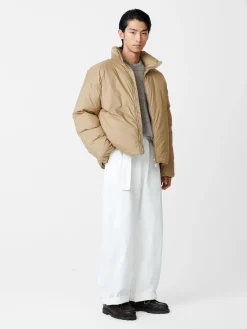 Fashion Studio Nicholson Loft Down Jacket Taupe