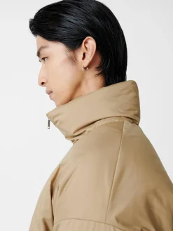 Fashion Studio Nicholson Loft Down Jacket Taupe