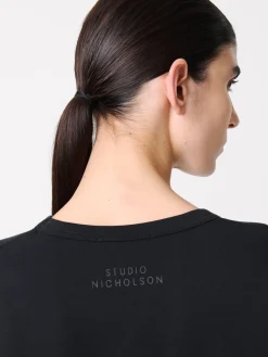 Online Studio Nicholson Loop Long Sleeve T-Shirt Black