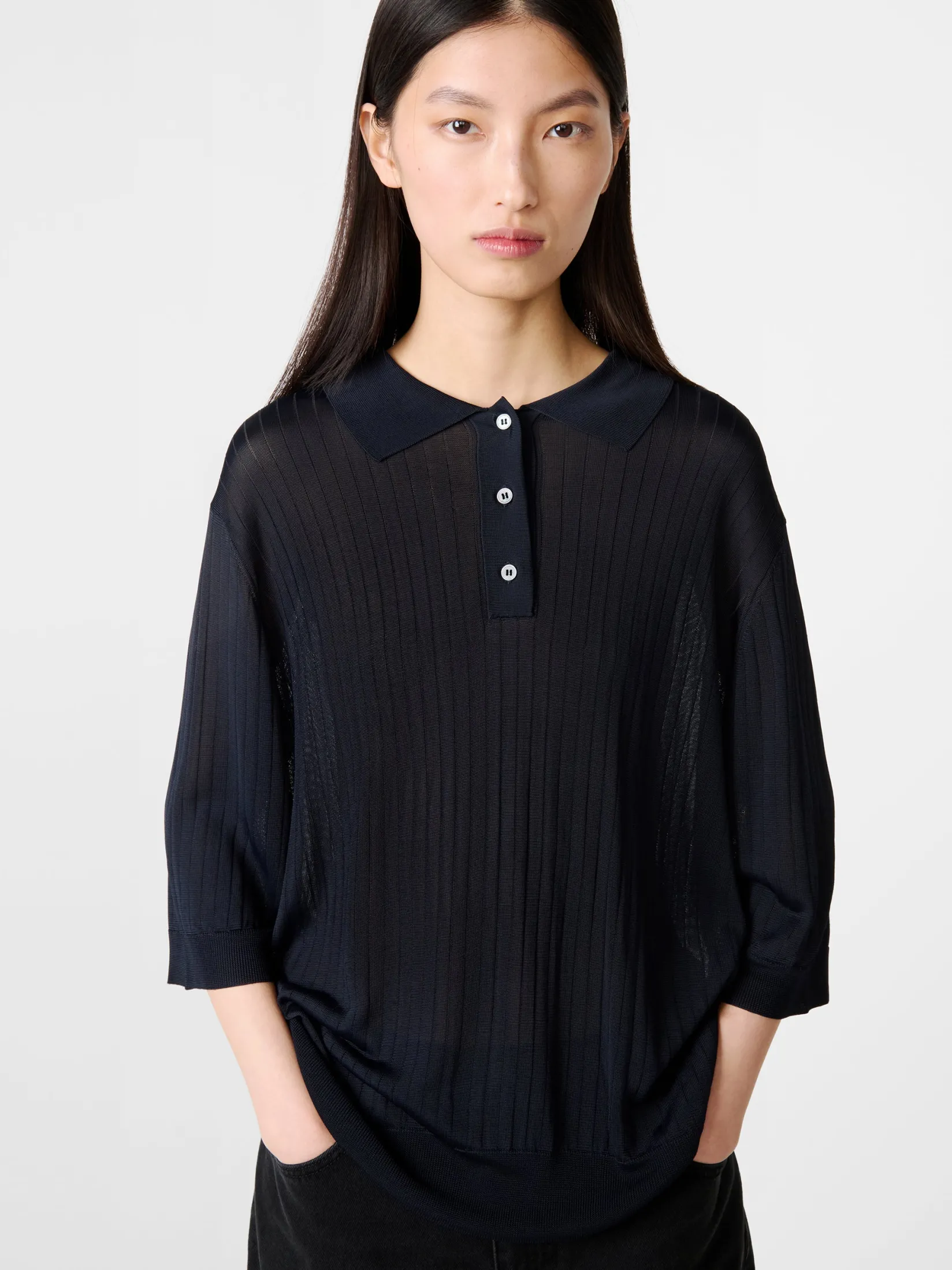 Online Studio Nicholson Lordi Knit Darkest Navy