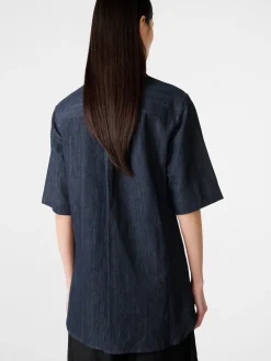 Sale Studio Nicholson Luis Shirt Indigo