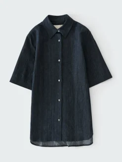 Sale Studio Nicholson Luis Shirt Indigo