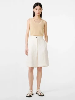 New Studio Nicholson Luna Linen Short Parchment