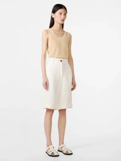 New Studio Nicholson Luna Linen Short Parchment