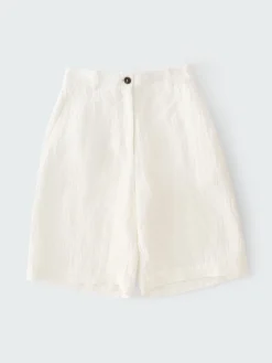 New Studio Nicholson Luna Linen Short Parchment