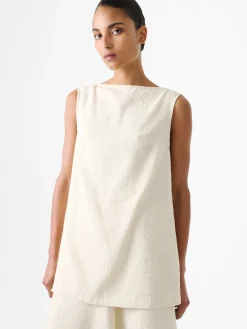 Fashion Studio Nicholson Mager Top Cream